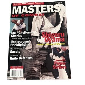 Martial Arts Legends Presents: Masters Of Combat July 2000 Martial Arts Magazine